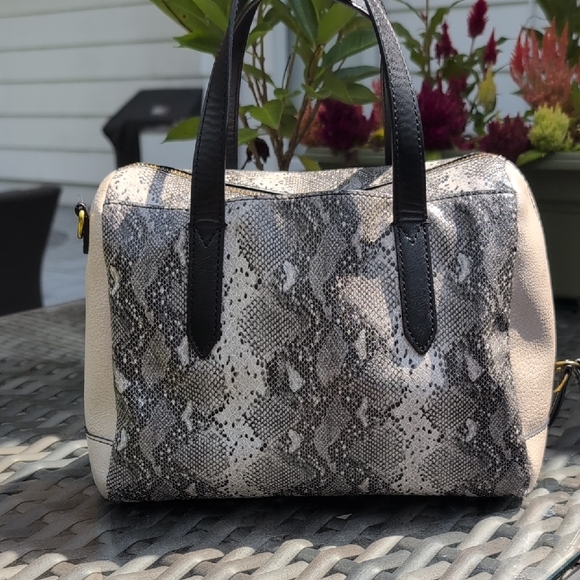 Fossil Handbags - Fossil Vegan Snakeskin Bag